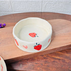 Ceramic Bowl with Strawberry Design Bowl